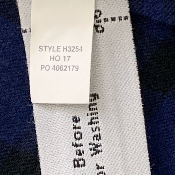 MADEWELL Top blue Plaid Wrap-Front Shirt in Arion XS - Picture 13 of 13